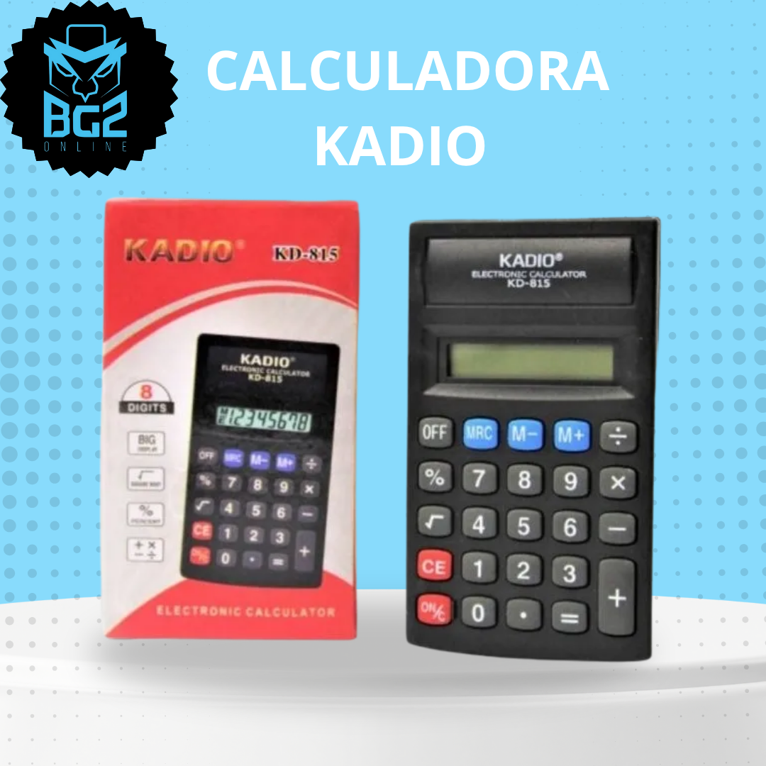 CALCULADORA KADIO 815